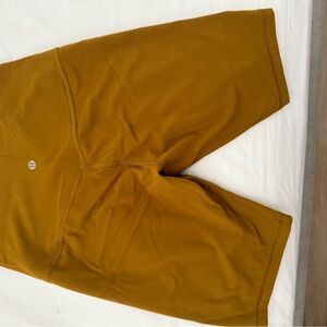 lululemon athletica Mustard Athletic Shorts